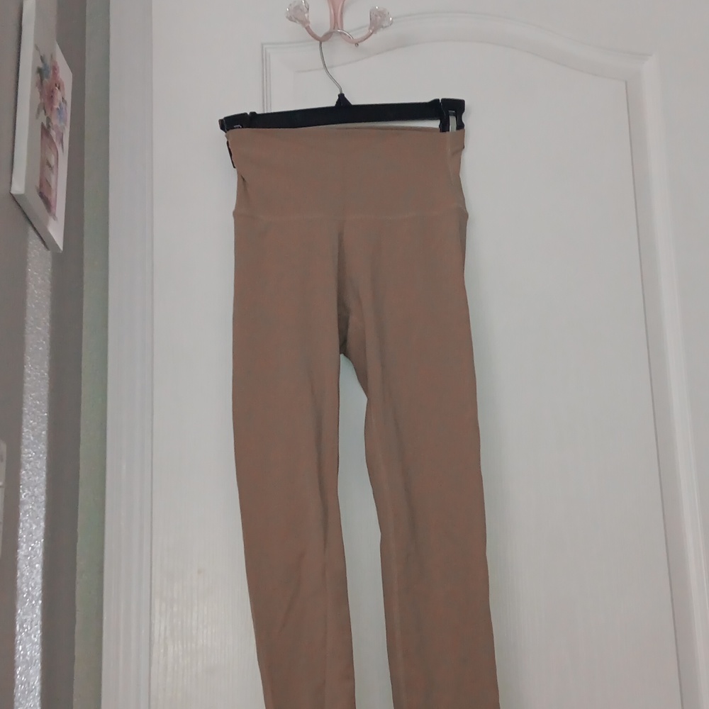 NVGTN leggings size xs light tan